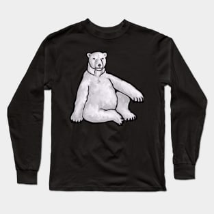 Polar bear Reversed Long Sleeve T-Shirt